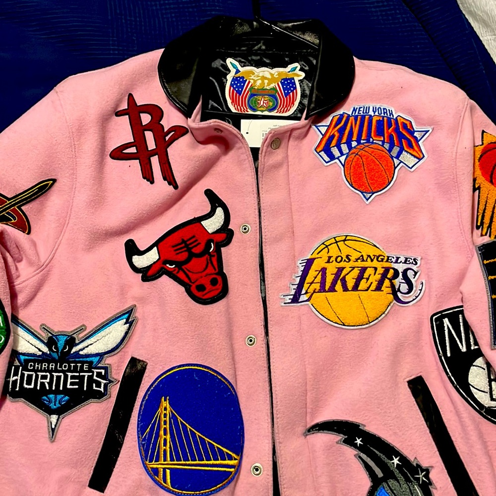 Jeff Hamilton pink nba all star letterman